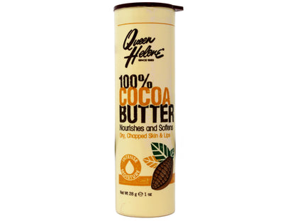 Queen Helene Cocoa Butter Moisturizing Kit: Face + Body Creme 15 oz + 100% Cocoa Butter Lip Balm 1 oz