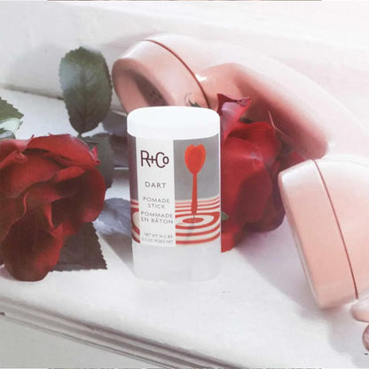 R+Co Dart Pomade Stick | Tame Flyaways, Sculpt & Polish | Long-Lasting Texture | Vegan + Paraben-Free | 2 Pack