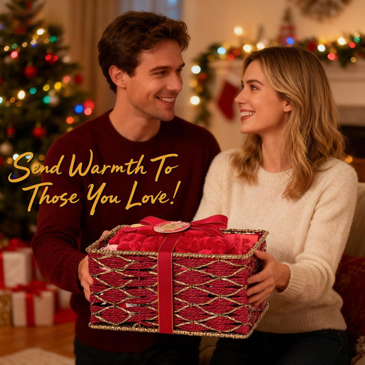 RA ROSA ACCA 35-Pc Valentines Gift Set for Women — Red Rose Spa Basket