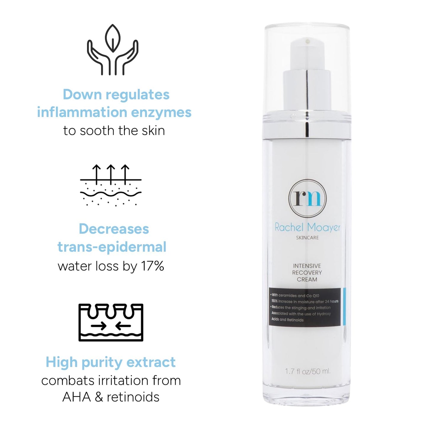 Rachel Moayer Intensive Recovery Cream – Ultra Hydrating for Sensitive Skin