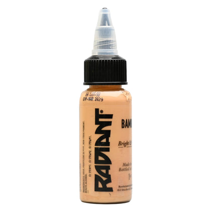 Radiant Colors Bamboo Brown Tattoo Ink 1oz — Professional Quality, Smooth Flow