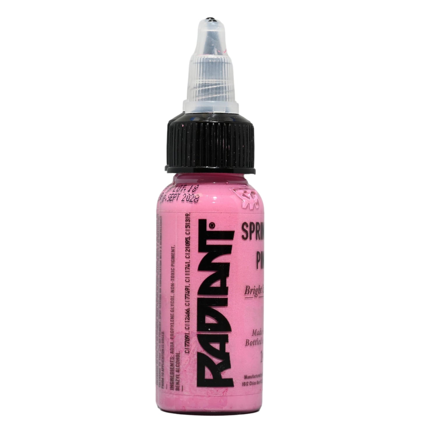Radiant Colors Sprinkle Pink Tattoo Ink 1oz – Delicate Shading & Color Blending