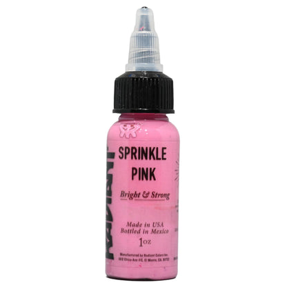 Radiant Colors Sprinkle Pink Tattoo Ink 1oz – Delicate Shading & Color Blending