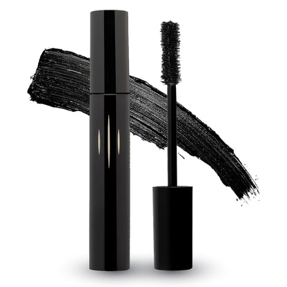 Radiant Professional Lengthening Mascara – Fiber Lash, Smudge-Proof, Cruelty-Free (0.43 oz, Black)