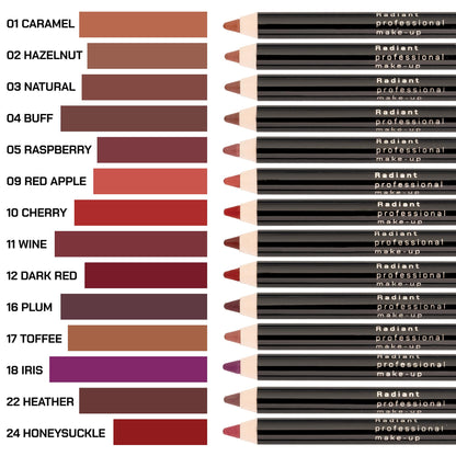 Radiant Professional Waterproof Lip Liner Pencil – Honeysuckle