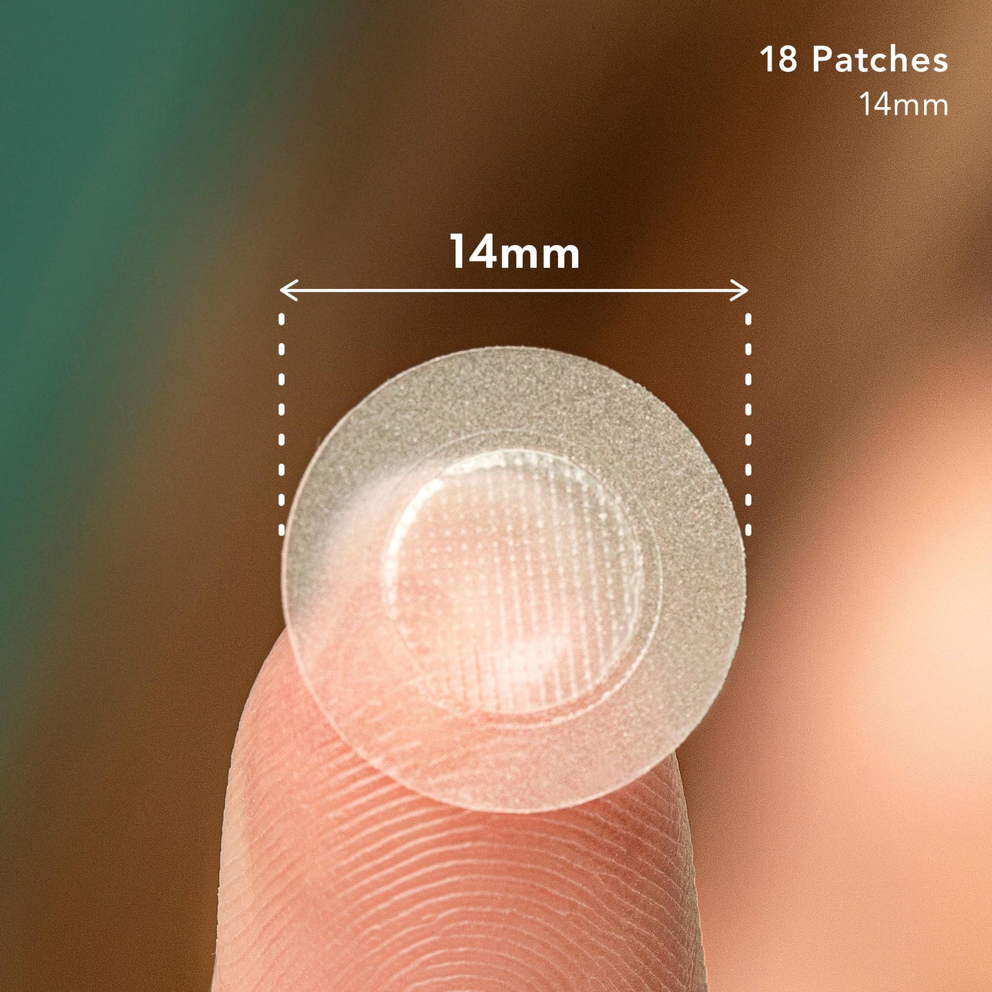 Rael Pimple Patches - Miracle Microcrystal Spot Cover with Tea Tree Oil (18 Count)