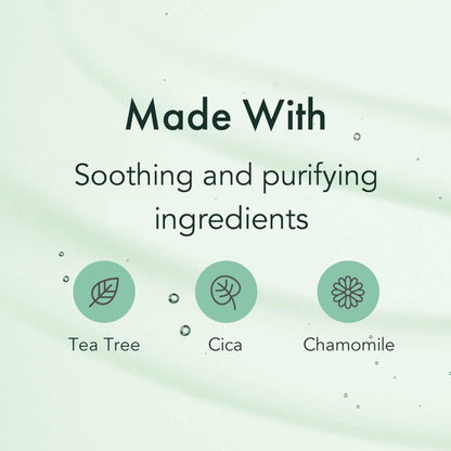 Rael Tea Tree Face Masks – Bamboo Sheet Mask for All Skin Types (5 Sheets)