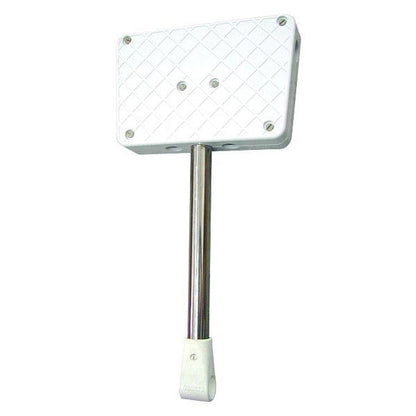 Nuova Rade Rail Mount Outboard Motor Bracket 22.8x15cm White For 25mm Rails
