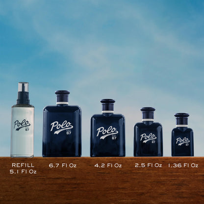 Polo 67 by Ralph Lauren Fragrances – Eau de Toilette for Men, Woody & Solar with Pineapple, Bergamot & Vetiver – 6.7 Fl Oz