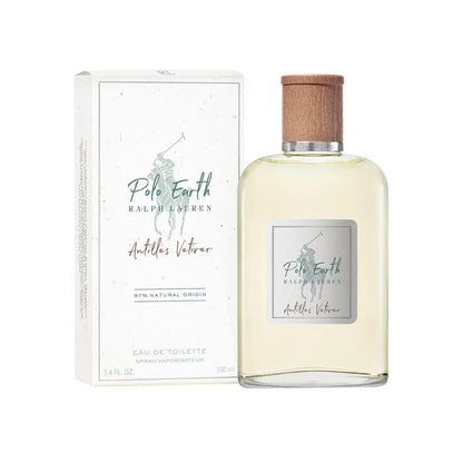 Polo Earth Antilles Vetiver by Ralph Lauren Fragrances – Eau de Toilette, Citrus & Woody, 3.4 Fl Oz