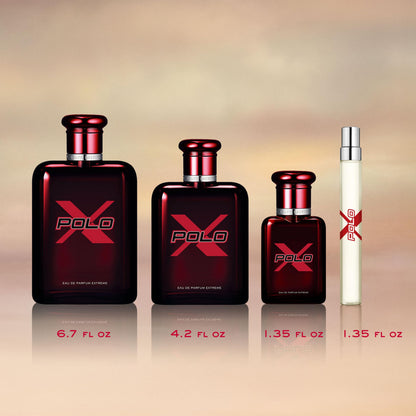 Ralph Lauren Polo Red Extreme Cologne for Men – Red Ginger, Vanilla & Leather, 6.7 fl oz