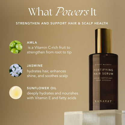 RANAVAT BOTANICS Mighty Majesty Fortifying Hair Serum — Scalp Hydration & Frizz Control