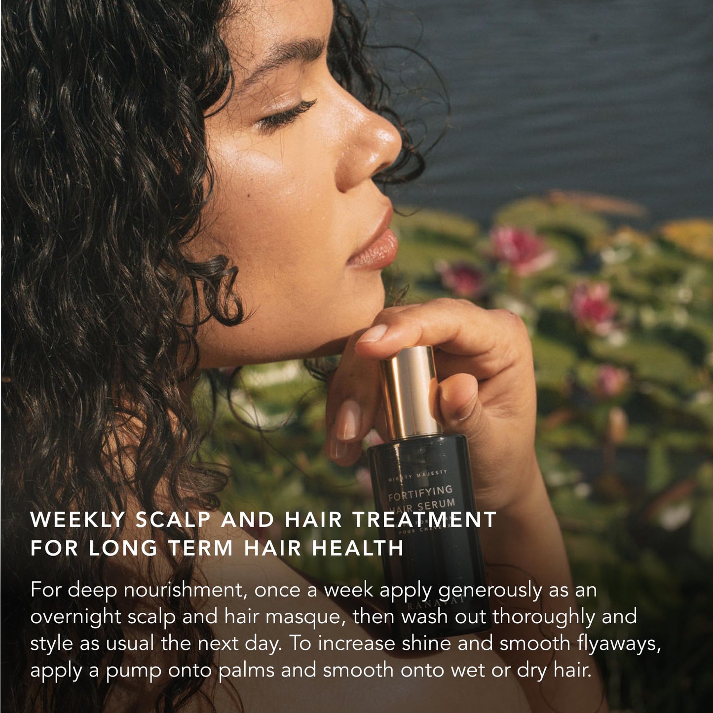 RANAVAT BOTANICS Mighty Majesty Fortifying Hair Serum — Scalp Hydration & Frizz Control