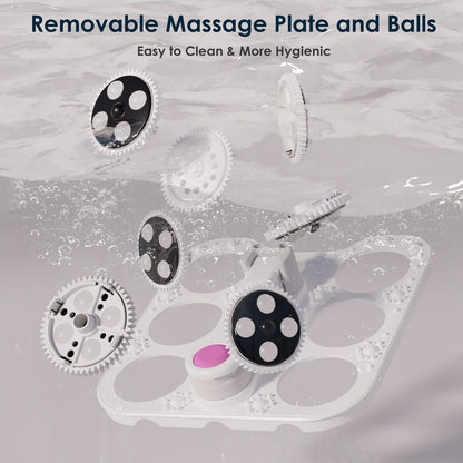 Ranjova Foot Spa: Electric Rotary Massage with Tea Tree Oil & Epsom Salt