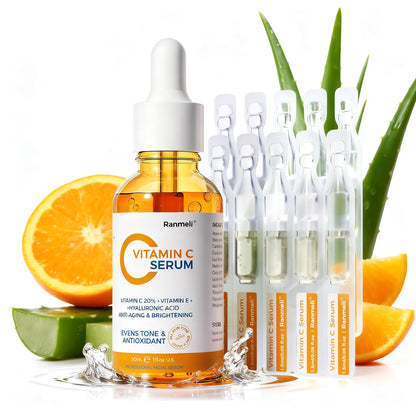 Ranmeli Vitamin C Facial Serum – Brightening, Hydration & Anti-Aging (1 fl oz)