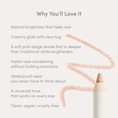 Ravie Beauty Soft Definition Longwear Eyeliner Pencil DUNE – Waterproof, Vegan & Cruelty-Free