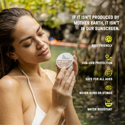 Raw Elements Ultra-Moisturizing Tinted Face Cream SPF 30 Bronze – Non-Toxic Mineral Sunscreen, 1.8 oz