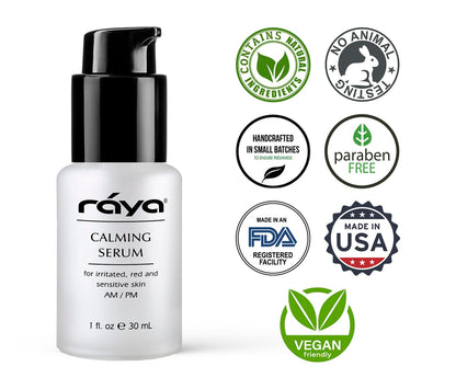 Raya Calming Serum (504) | Calming Facial Treatment for Irritated & Sensitive Skin