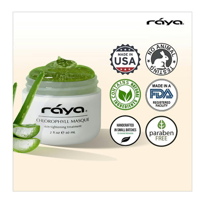 Raya Chlorophyll Masque (607) | Tightening Facial Mask for All Skin Types