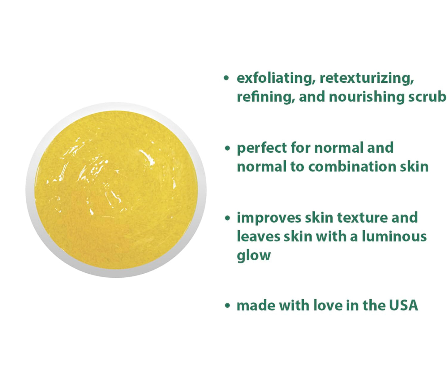 RAYA Pineapple Enzyme Facial Scrub (120) | Exfoliating & Refining for Combination Skin | Pineapple Enzymes + Jojoba Beads