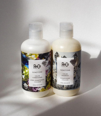 R+Co Gemstone Color Shampoo & Conditioner Set – Color Protection, Nourishment, Vegan & Cruelty-Free | 8.5oz (Pack of 2)