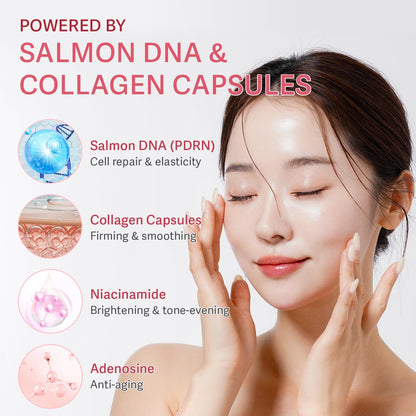 Realori PDRN Capsule Cream with Vitamin C & Collagen – Deep Hydration Gel Moisturizer