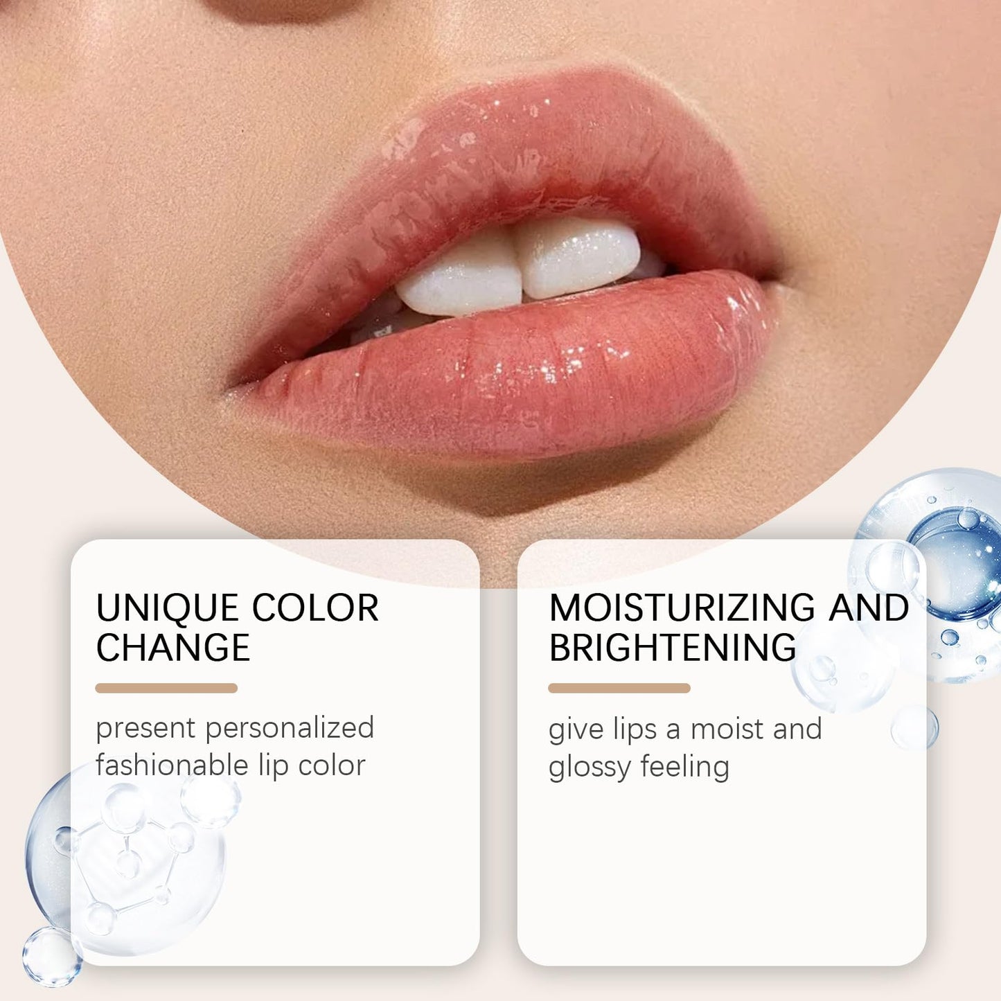 REATIFUL Transferproof Color Changing Lipstick – pH-Activated, Long-Lasting Shine