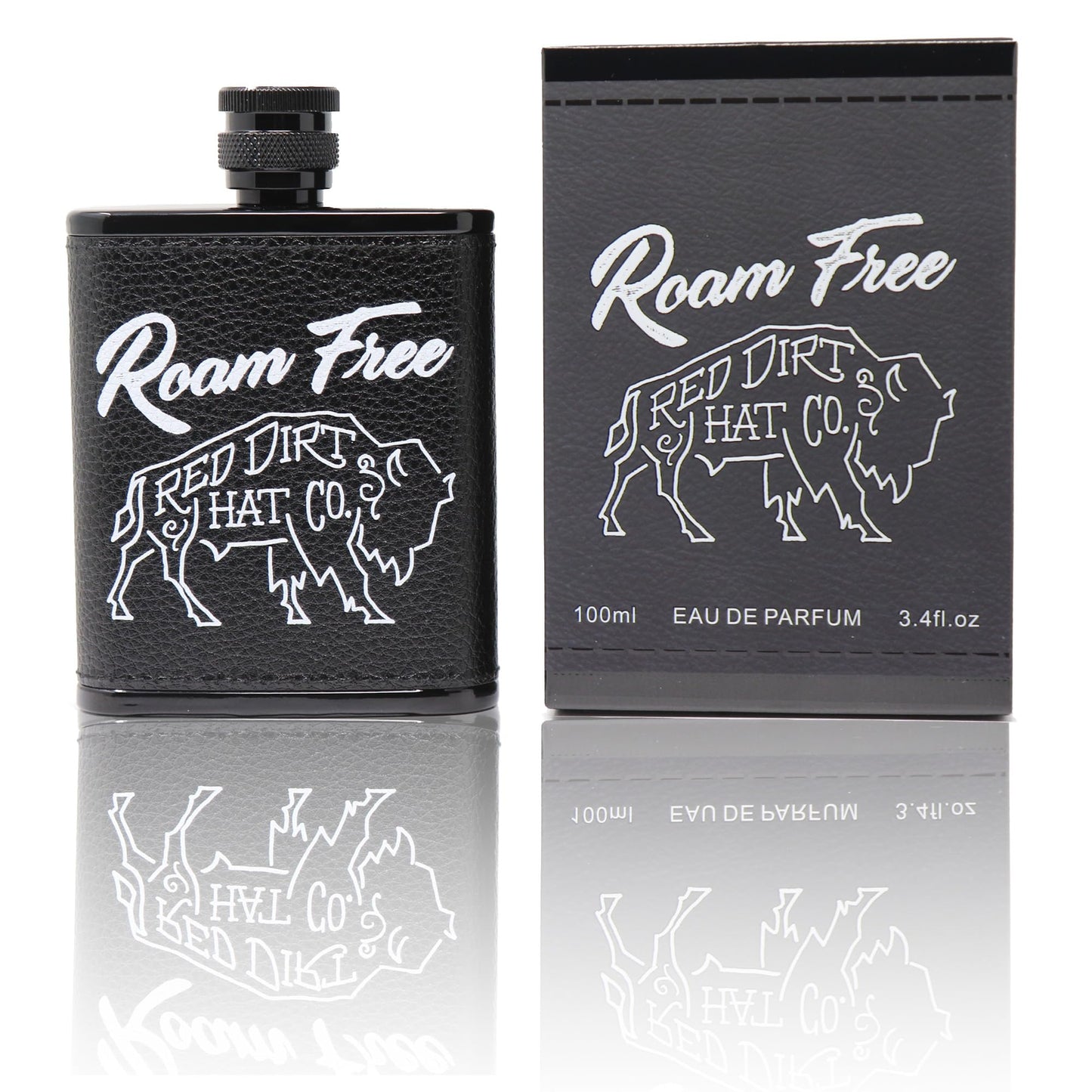 Red Dirt Hat Company Roam Free Cologne for Men - Bergamot & Lemon Top Notes | 3.4 fl oz Eau de Parfum