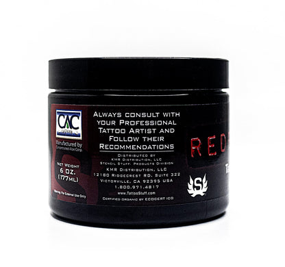 Redemption 6oz - USDA Certified Petroleum-Free Tattoo Ointment for Process and Aftercare