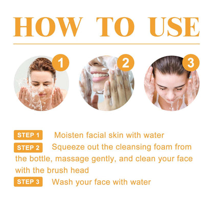 Reepic Cosmer Turmeric Facial Cleanser – Deep Cleansing Foaming Wash (2 Pcs)