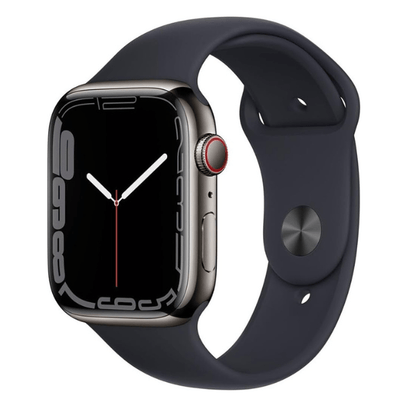 Refurbished Apple Watch Series 7 45mm Cellular Stainless Steel | Unlocked