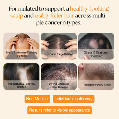 ReGlow Micro-Infusion Hair Density System | Precision Applicators & Bio-Active Serum