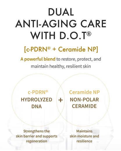 REJURAN Dual Effect Ampoule DOT DUAL c-PDRN Salmon DNA – Deep Rejuvenation, Wrinkle Care & Firming (Korean Skincare)
