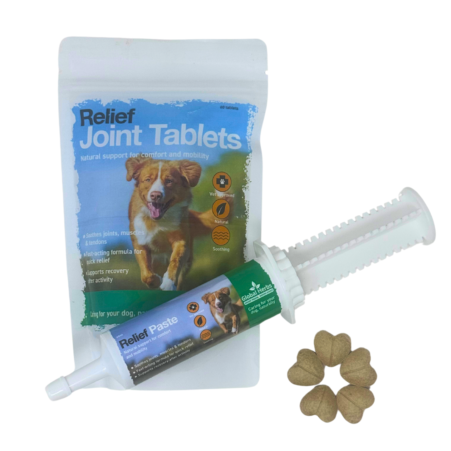 Relief Paste 60ml - Global Herbs  - Canine