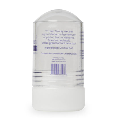 Relumins Crystal Deodorant – Aluminum-Free Mineral Salt Roll-On, 60g x 3