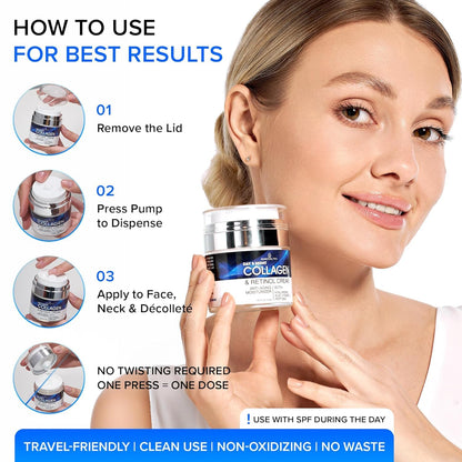 Remedial Purity Aesthetics Experience Collagen Cream with Retinol & Hyaluronic Acid