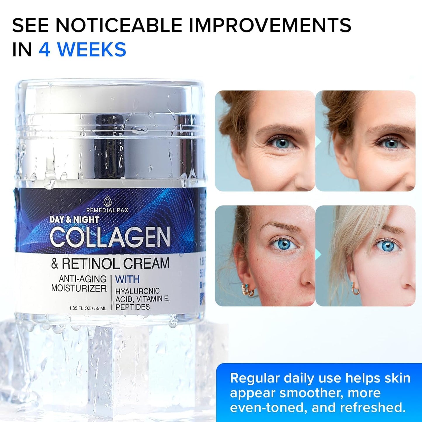 Remedial Purity Aesthetics Experience Collagen Cream with Retinol & Hyaluronic Acid