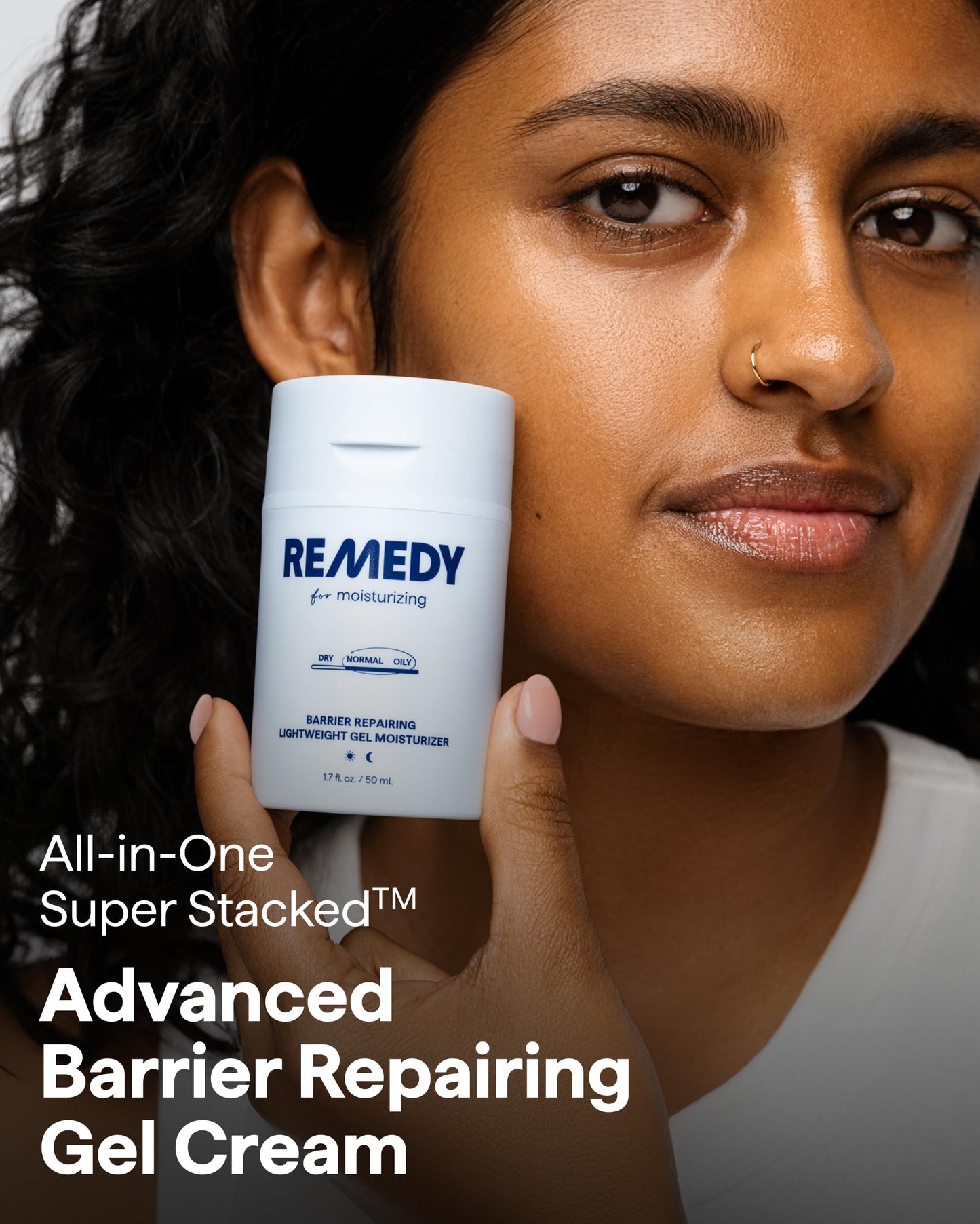 Remedy for Light Moisture – Barrier-Repairing Hydrating Gel Moisturizer for Normal to Oily Skin | Remedy Science