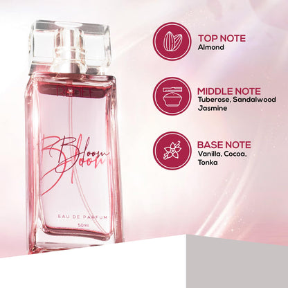 RENEE Eau De Parfum Bloom 50ml | Premium Long-Lasting Fragrance for All Occasions