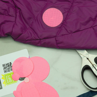 Repair Patches (30+ Colours) for Puffer Jackets, Tents, Upholstery - Stick On, Waterproof, Tear-Cold-Heat-Resistant