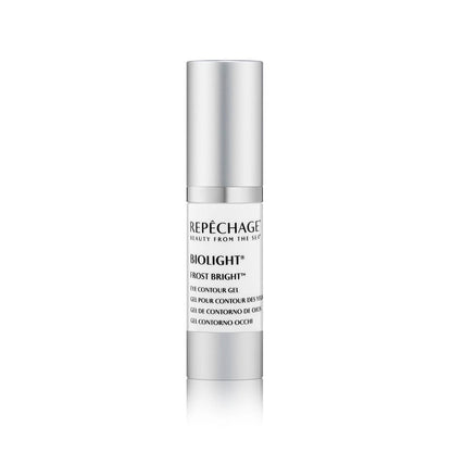 Repechage Biolight Frost Bright Eye Contour Gel – Caffeine Eye Cream for Puffiness, Dark Circles & Fine Lines