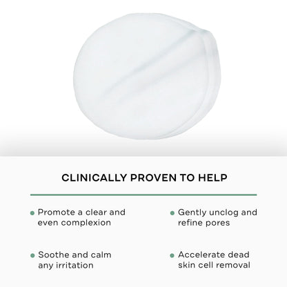Replenix Gly-Sal Clarifying Acne Pads – 60 Count, 10% Glycolic + 2% Salicylic