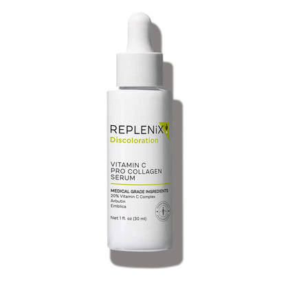 Replenix Vitamin C Pro Collagen Serum | Brightening Anti-Aging Serum with Medical-Grade Antioxidants | 1 fl oz