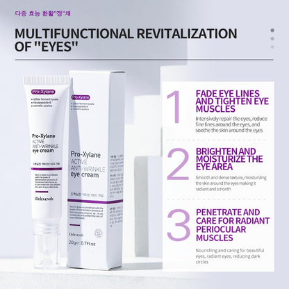 RETZLA Korea Active Anti-Wrinkle Eye Cream 20g – Hydration, Brightening & Firming