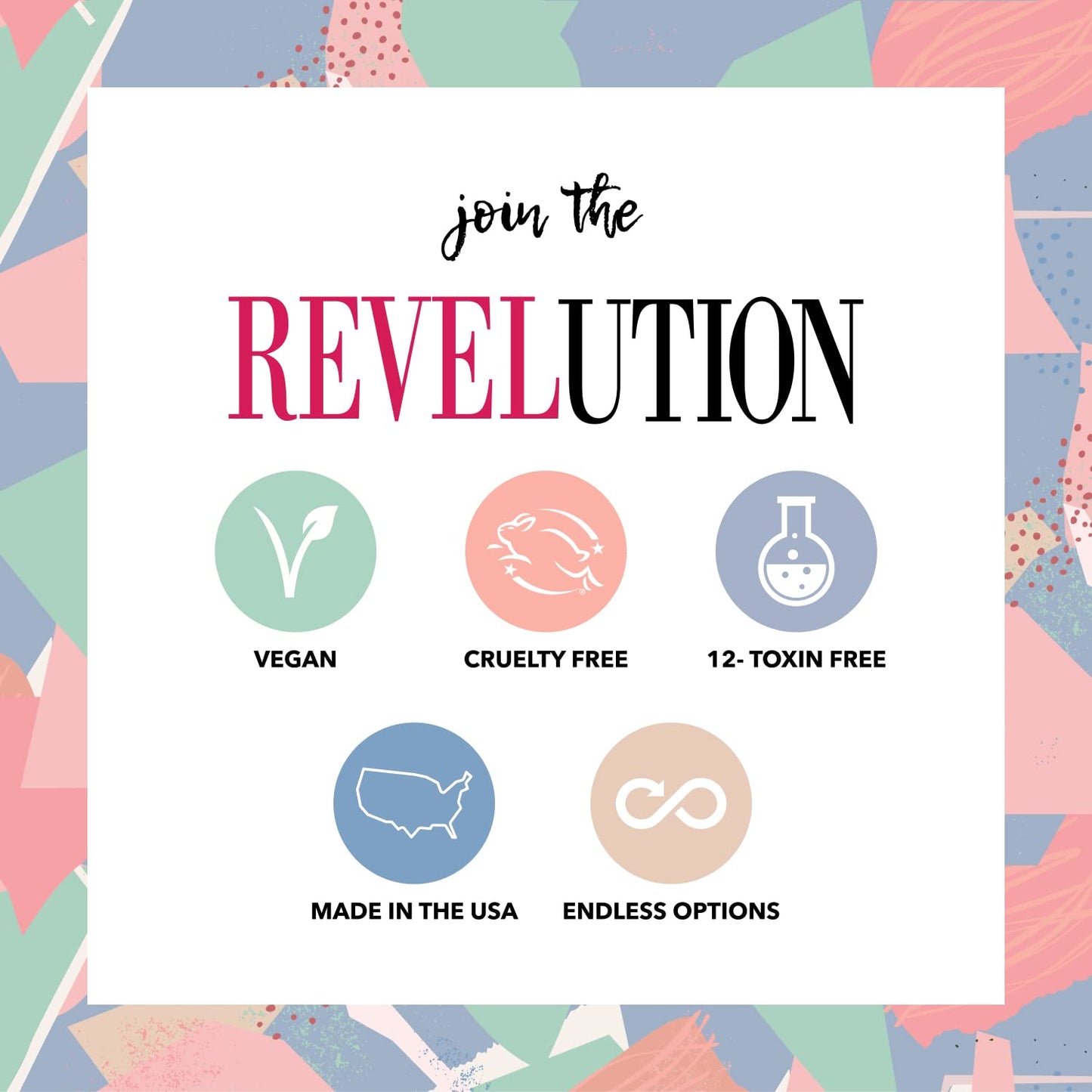 Revel Nail Dip Powder Starter Kit — 4-Color French Manicure Set with Base Coat, Activator, Finish Gel & Gel Thinner | Made in USA