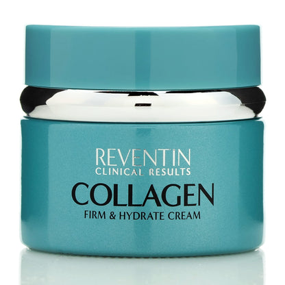 Reventin Clinical Results Firm & Hydrate Collagen Cream – Peptides, Vitamin E & Aloe Moisturizer