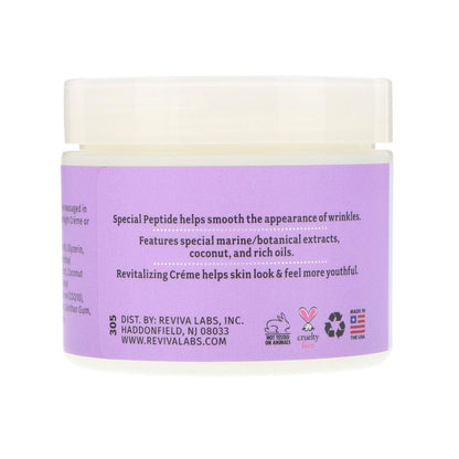 Reviva Labs Elastin-DMAE Night Creme - 2 oz | Paraben-Free, Smoother, Hydrated Skin
