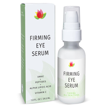 Reviva Labs Firming Eye Serum with Alpha Lipoic Acid, Vitamin C Ester & DMAE – 1 fl oz