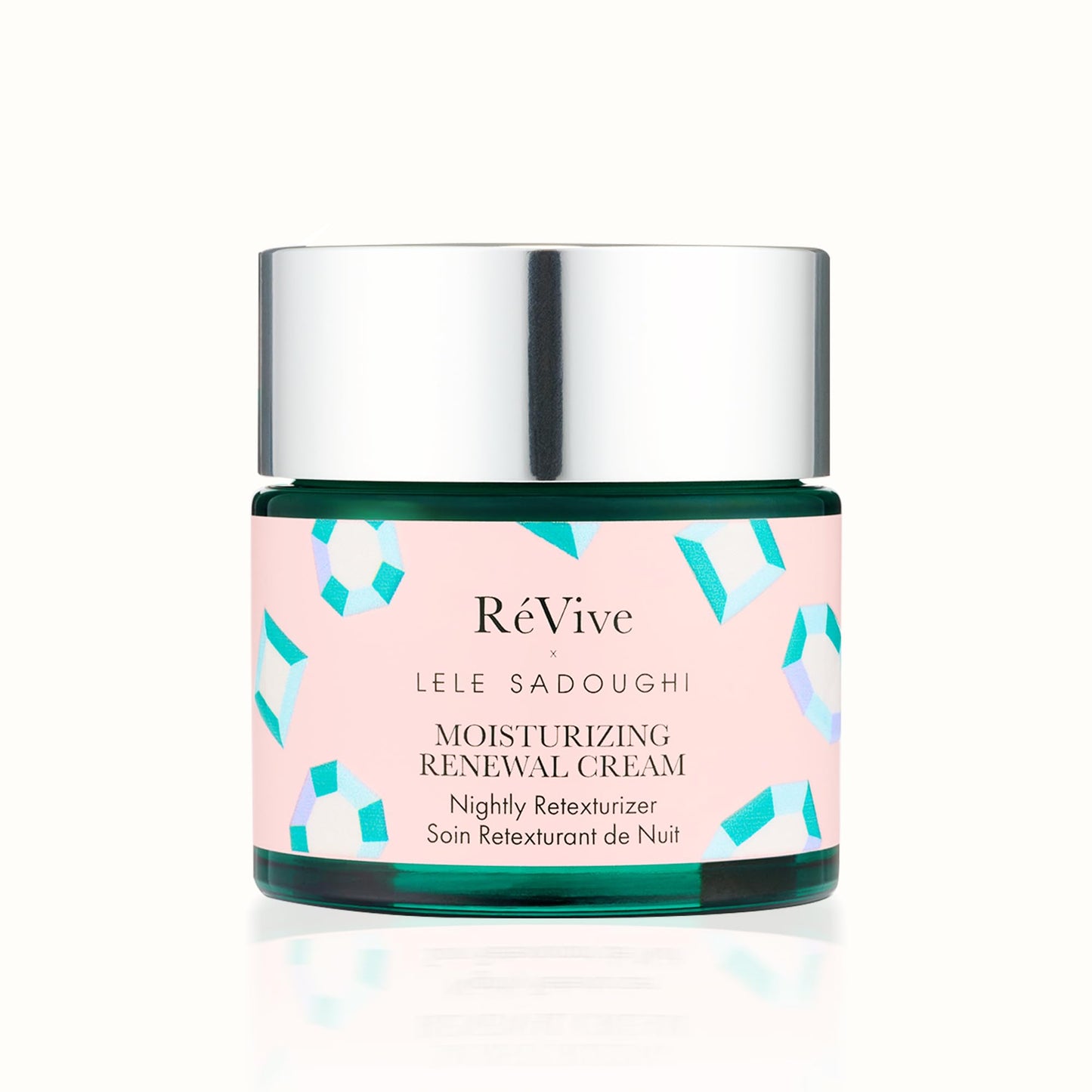 RéVive X Lele Sadoughi Renewal Night Cream ArtJar – Gentle Exfoliating Hydration, 2.5oz