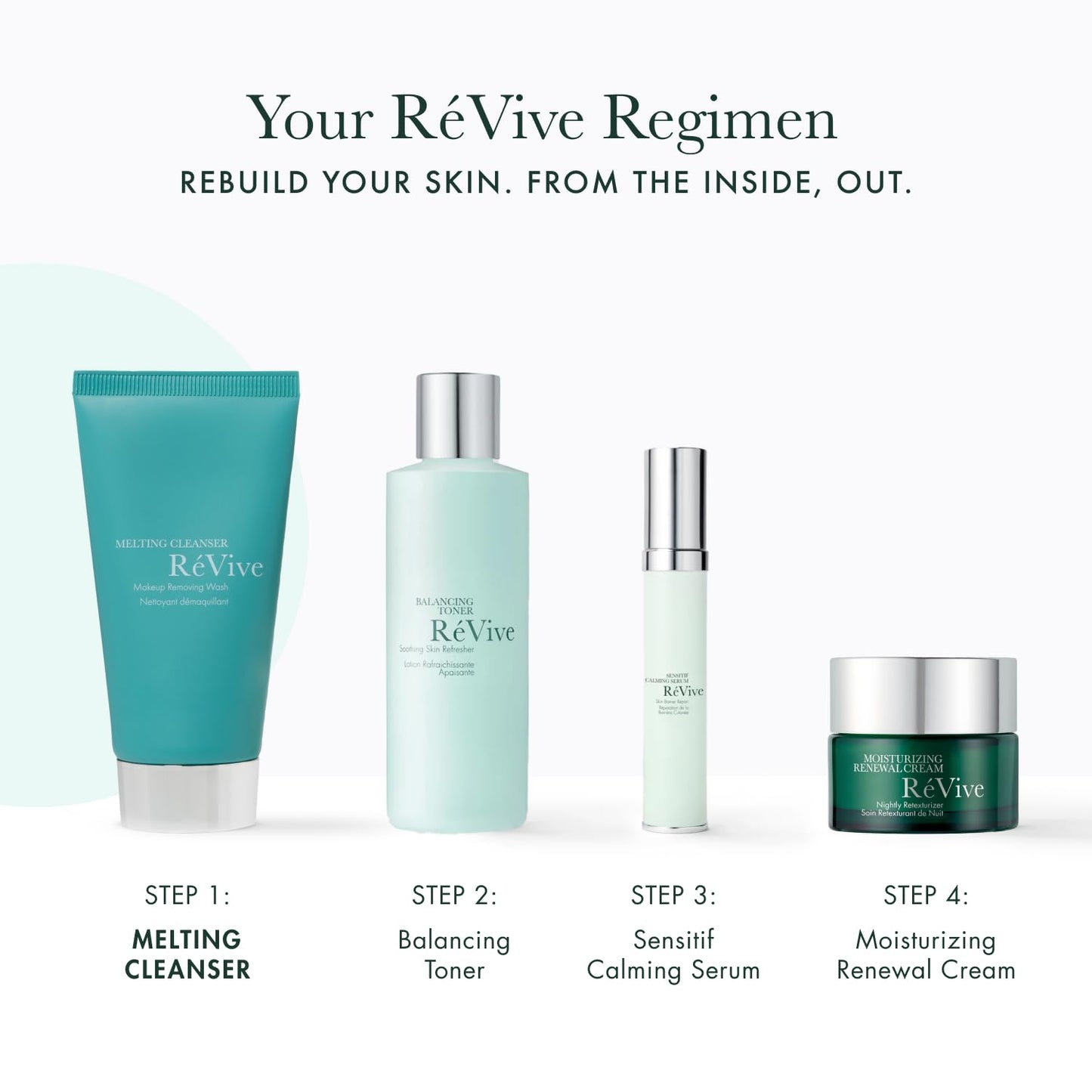 RéVive Melting Face Cleanser – Gel-to-Oil Makeup Remover with Olive, Macadamia & Jojoba Oil (100ml)
